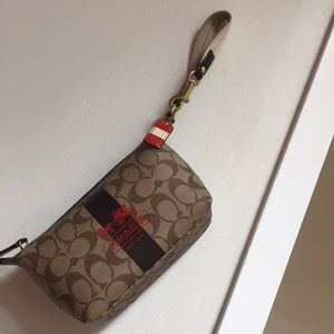 Coach zipper bag